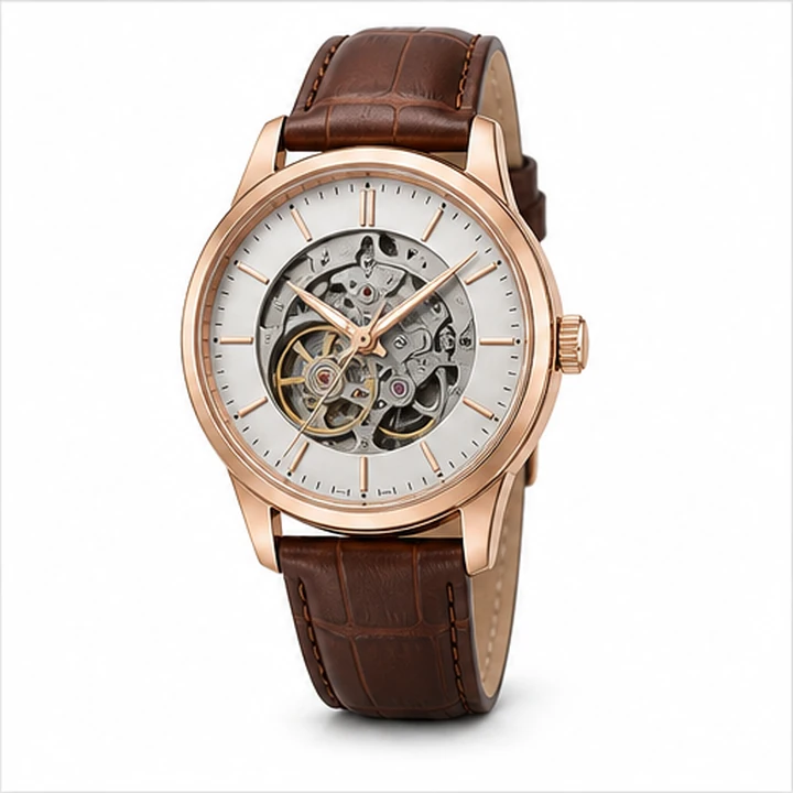 Aurelius Open Heart Rose 42mm